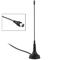 Wewoo Antenne DVB-T 1.5dBi utilisation dans noir S-TT-0019, S-TT-0023, S-TT-0024