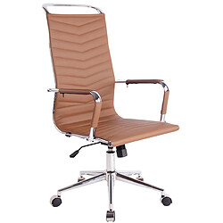 Non Chaise de bureau en simili cuir Batley