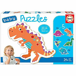 Educa Borras Puzzle Enfant Educa Dinosaure 5 Pièces 