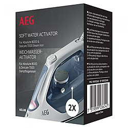 Electrolux Aeg 900 923 065 ael08 lot de 2 cartouches anticalcaire pour fer à repasser si7-1-4wb plastique