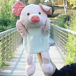 Universal Migne Animal Hand Puppet Enfants Gants de jouets éducatifs interactifs 30 cm