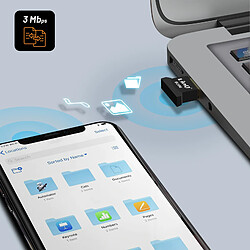 Dongle Bluetooth USB Clé émetteur / récepteur Connexion multipoint Compact LinQ pas cher