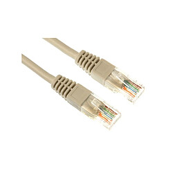 Perel Fiche rj45 vers fiche rj45/de base/0.75m