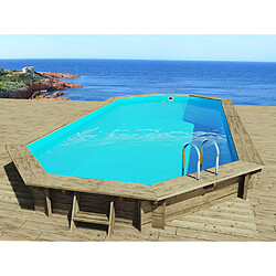 Habitat Et Jardin Piscine bois Sevilla - 8.57 x 4.57 x 1.45 m