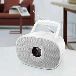 Radio cd portable blanc - md202rdw - MUSE