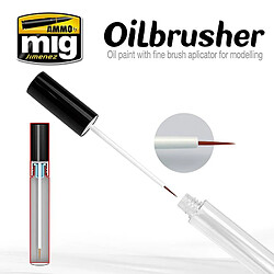 Mig Jimenez Ammo Peintures Oilbrusher Black