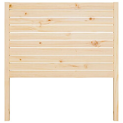 Avis Maison Chic Tête de lit scandinave pour lit adulte,Meuble de chambre 96x4x100 cm Bois massif de pin -MN64454