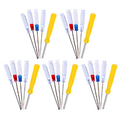 Mini tournevis 25pcs Mini Ensemble De Tournevis Outil De Réparation Pour Outils De Bricolage Bijoutiers Hobby