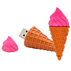 Wewoo Clé USB Disque U Ice Cream MicroDrive 128 Go USB 2.0 