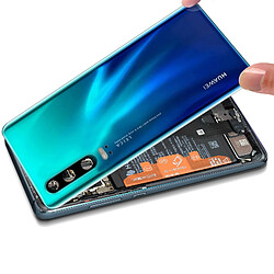 Acheter Cache Batterie Huawei P30 Originale Huawei bleu aurore avec lentille