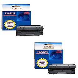 T3Azur C4092A - 2 Toners génériques HP LaserJet 1100, 1100 XI, 1100A, 3200, 3200M 