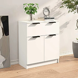 Avis Maison Chic Buffet,Meuble de Rangement,commode pour salon,Cuisine Blanc 60x30x70 cm Bois d'ingénierie -MN15325