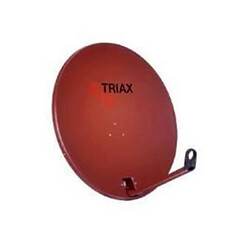 TRIAX - TDA 78 H-1 - PARABOLE SATELLITE - 78 CM - ALUMINIUM - ROUGE BRIQUE