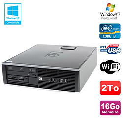 PC HP Compaq 6200 Pro SFF Intel Core i3 3.3GHz 16Go DDR3 2To Graveur WIFI W7 Pro · Occasion 