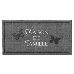 Paris Prix Tapis Rectangle Familia 50x120cm Gris 