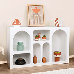 Hanah Home Etagère avec niches Liva blanc.