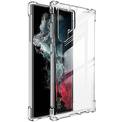 Coque en TPU IMAK anti-rayures transparent pour votre Samsung Galaxy S22 Ultra 5G