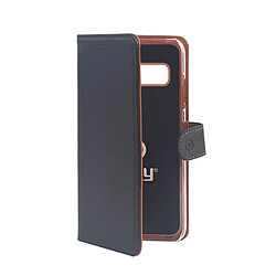 Avis Celly WALLY891 coque de protection pour téléphones portables 16,3 cm (6.4') Étui avec portefeuille Noir, Marron