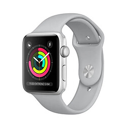 Apple Watch Series 3 avec bracelet argent 42 mm MQL02QL/A