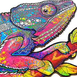 Universal Cadeau de caméléon pour enfants Champleon Puzzle 300 PCS