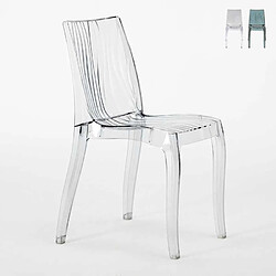 18 Chaises Dune Grand Soleil transparentes Offre promo Stock Bar, Couleur: Transparent