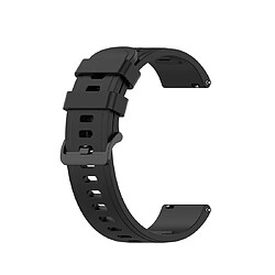 Avis Wewoo Bracelet pour montre connectée de remplacement de Smartwatch en silicone Amazfit GTRtaille 22 mm noir