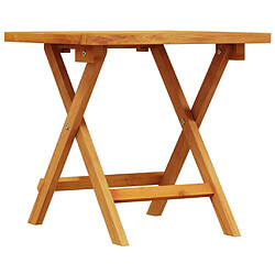 Acheter vidaXL Table d’appoint de jardin 40x40x40 cm bois d'acacia massif