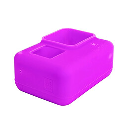 Acheter Wewoo Coque Violet pour GoPro HERO5 Silicone boîtier de protection de Shell