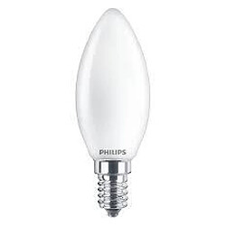 Philips Ampoule Led flamme 6.5 W - 60 W E14 blanc froid Ampoule LED flamme 6, 5 W - 60 W, E14, blanc froid