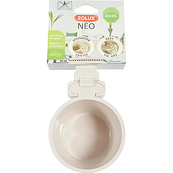 Mangeoire Plastique Neo 300ML Beige