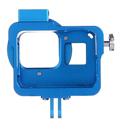 Avis Wewoo Pour GoPro HERO6 / 5 bleu Logement Shell CNC alliage d'aluminium Cage de protection avec 52mm UV Lens