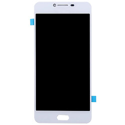 Wewoo Pour Samsung Galaxy C7 Oled blanc Matériel Écran LCD + tactile Pièce détachée