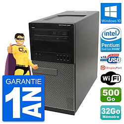 PC Tour Dell OptiPlex 990 Intel G630 RAM 32Go Disque Dur 500Go Windows 10 Wifi · Occasion 