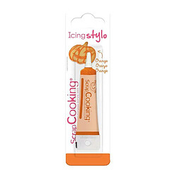 Scrapcooking Stylo de glaçage - Orange - 20 g