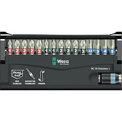 Wera Set embout Bit-Check 30 Stainless 