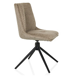 Avis Chaise visiteur / chaise de salle à manger TARVISO I tissu beige hjh LIVING