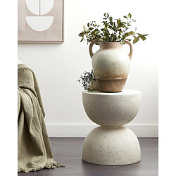 Beliani Terre cuite Vase décoratif 36 cm Beige Marron BANTING