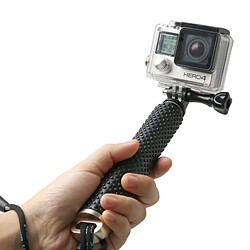 Wewoo Pour GoPro HERO4 / 3 or + / 3/2, longueur maximum: 49cm Monopode extensible portatif de poche avec la vis 