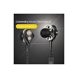 Acheter Universal Casque Bluetooth sans fil pour support téléphonique carte TF casque Bluetooth avec MIC noir