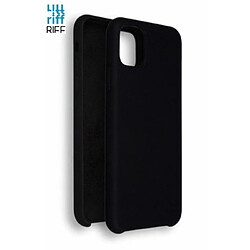 Riffi Coque arrière souple en silicone Riff Slim & Soft pour Apple iPhone 11 (6,1") Noir