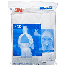 3M 4520XXL Combinaison de Protection, Taille 2XL