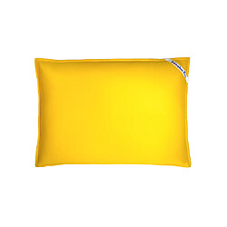 Coussin géant flottant 130x170cm jaune - 30070-40 - JUMBO BAG 