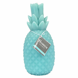 Paris Prix Bougie Déco Ananas Tropical 20cm Bleu