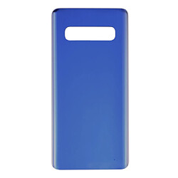 Wewoo Cache batterie pour Galaxy S10 SM-G973F / DS SM-G973U SM-G973W Bleu