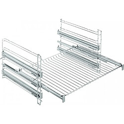 Lot de 3 rails télescopiques tr3lv pour fours vapeur aeg