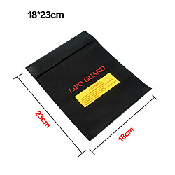 Lipo Li-Po Battery Fireproof Safety Guard Safe Bag 18 * 23Cm Bk @7e Edition1