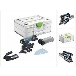 Festool DTSC 400-Basic Ponceuse delta hybride sans fil 100 x 150 mm 18V - sans Balai + Coffret Systainer - sans batterie, sans chargeur (successeur de 201526) (576359)