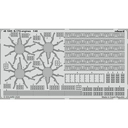 B-17G engines for HKM - 1:48e - Eduard Accessories 