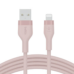 Avis Belkin CAA008BT3MPK câble Lightning 3 m Rose