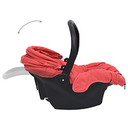 Acheter vidaXL Siège d'auto pour bébé Rouge 42x65x57 cm